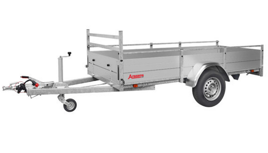 Anssems PKW Anhänger Tieflader Alu BSX 1500 kg, Ladefläche 3,01 x 1,50 m