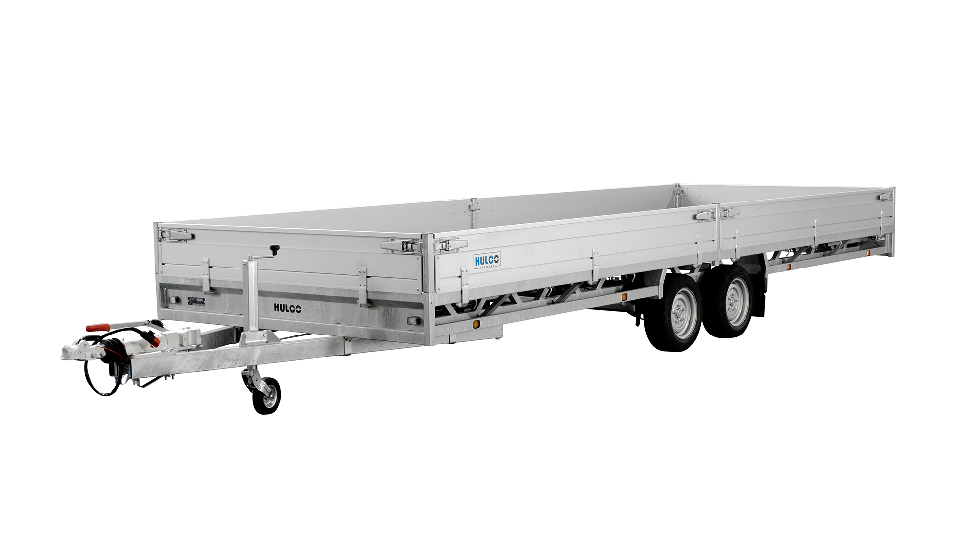 Hulco PKW Anhänger Hochlader Alu MEDAX-2, 3500 kg, Ladefläche 5,02 x 2,03 m