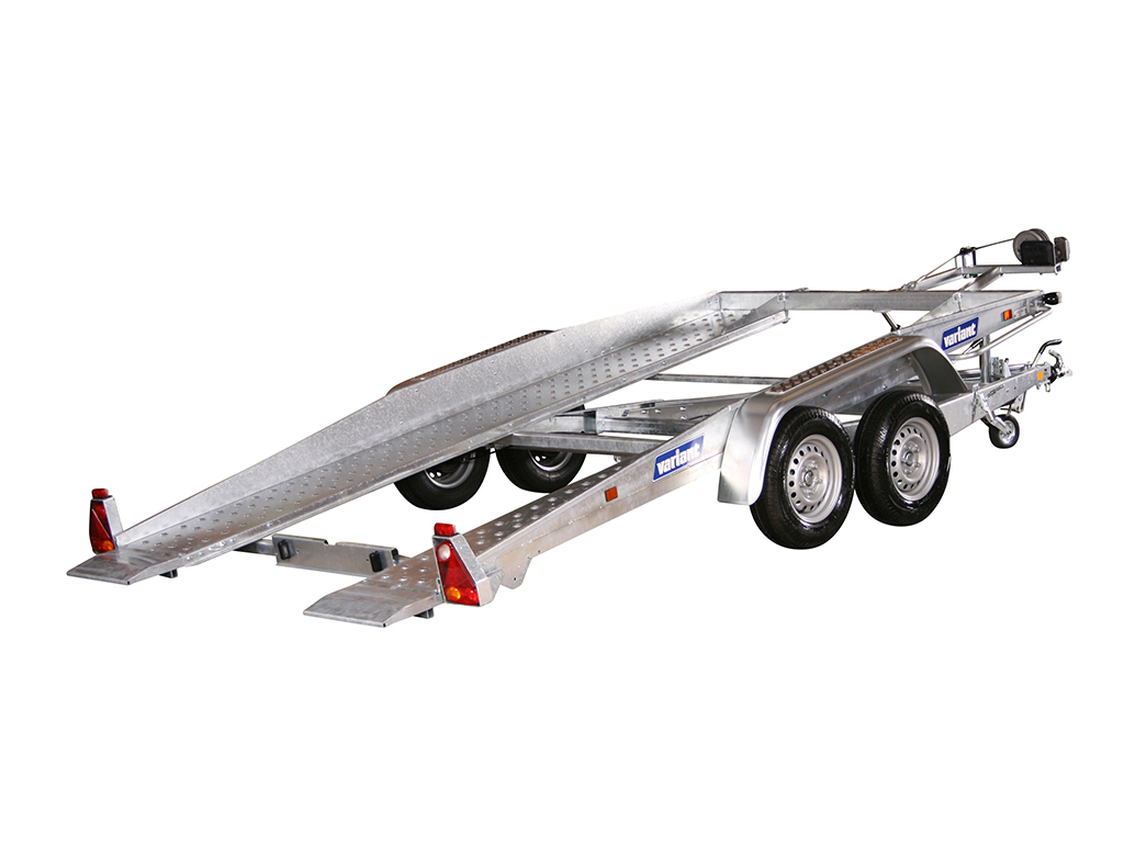 Variant PKW Anhänger Autotransporter 2704 A4, 2700 kg, Ladefläche 4,12 x 2,00 m kippbar