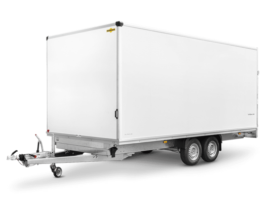Humbaur PKW-Anhänger HKN 254218-20 PF30 Kofferanhänger Sandwich Ladefläche 4,18 x 1,73 Innenhöhe 1,88m 2500kg