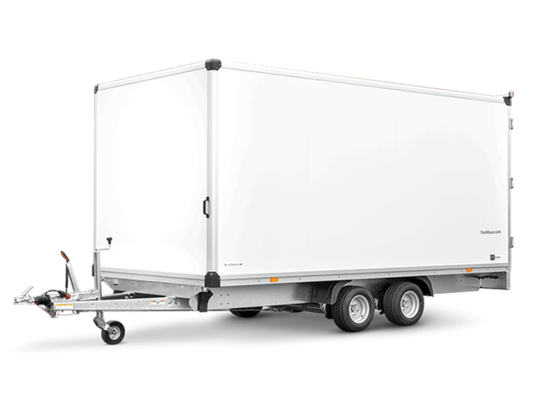 Humbaur PKW-Anhänger HKN 253218-20 PF30 Kofferanhänger Sandwch Ladefläche 3,18 x 1,73 Innenhöhe 1,88m 2500kg