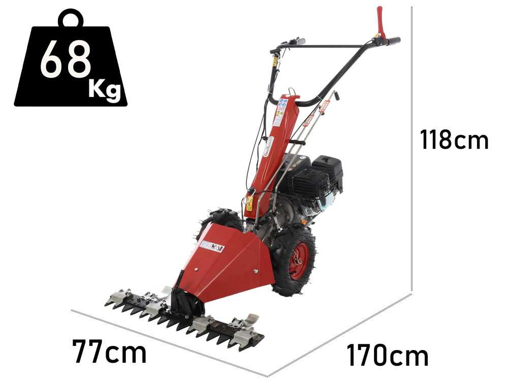 GeoTech-Pro MCT650 – Mehrzweck-Balkenmäher – Loncin G200F
